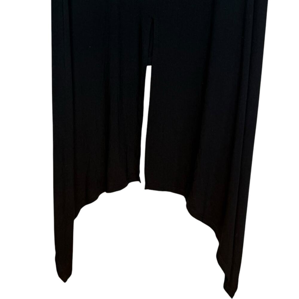 Chico's Black High Low Assymetical split hem Tunic Chico Zero - Small - Picture 4 of 5